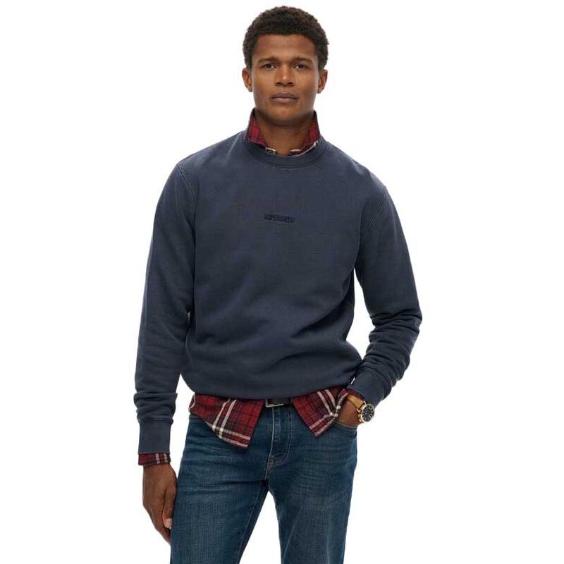 Superdry Micro Logo Crew image number 0